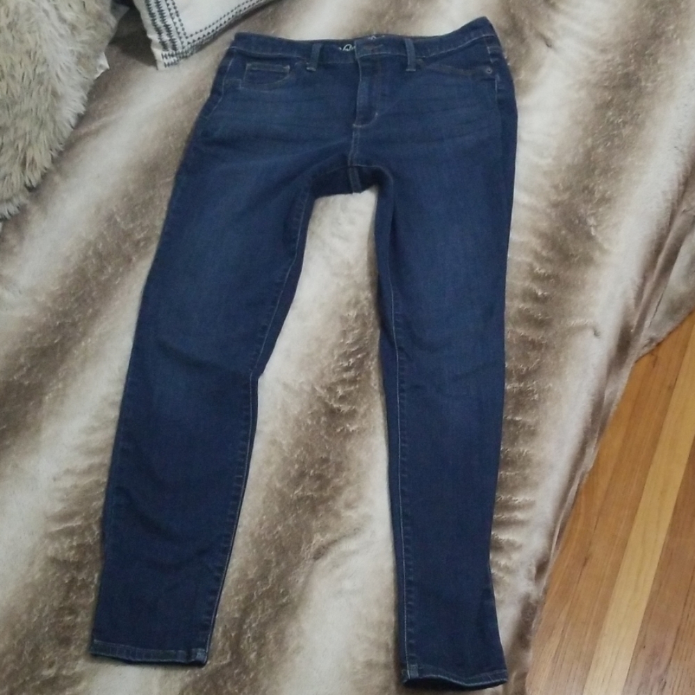 Dark high rise jeggings Jean's